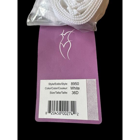 NWT Dominque Intimate Apparel - Juliette Corset- White- 36D - Picture 3 of 5